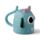 Mug Retournable Tête en Bas Monstarz - Monstre Bleu
