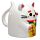 Mug Retournable Tête en Bas Maneki Neko - Chat Porte-bonheur