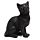 Figurine Monde des Chats Noirs