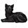 Figurine Monde des Chats Noirs