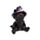 Figurines Chats Sorciers Noirs 