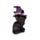 Figurines Chats Sorciers Noirs 