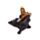 Figurines Chats Sorciers Noirs 