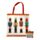 Sac Shopping Pliable et réutilisable - Noël Nutcracker Casse-noisette