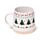 Mug en grès - Sapin de Noël  