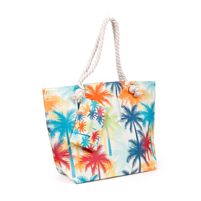 Sac de plage - Palmiers Multicolores