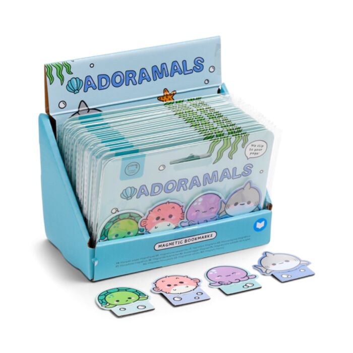 Lot de Marque-pages Magnétiques - Adoramals Ocean 