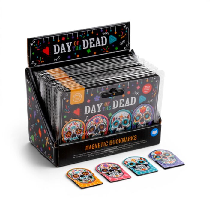 Lot de Marque-pages Magnétiques - Day of the Dead Jour des Morts