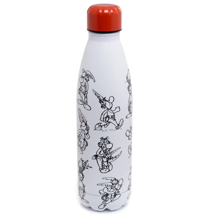 Gourde Isolée 500ml en Acier Inoxydable pour Boissons Chaudes ou Froides Astérix - Astérix