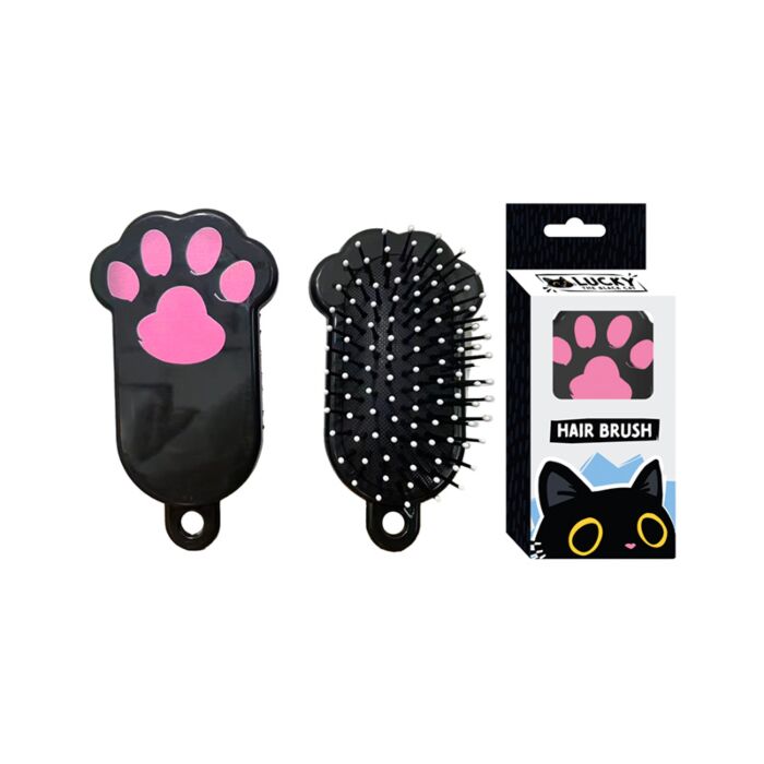 Brosse à cheveux Patte de Chat - Lucky le Chat Noir 