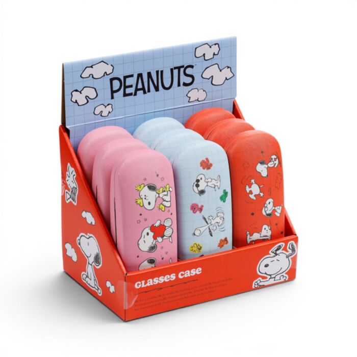 Boîtier à Lunettes-  Peanuts Snoopy & Woodstock