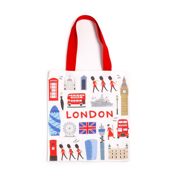 Sac Cabas en Coton London Souvenir - Londres