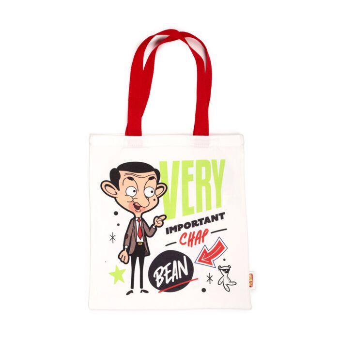Tote bag réutilisable - Mr Bean & Teddy 
