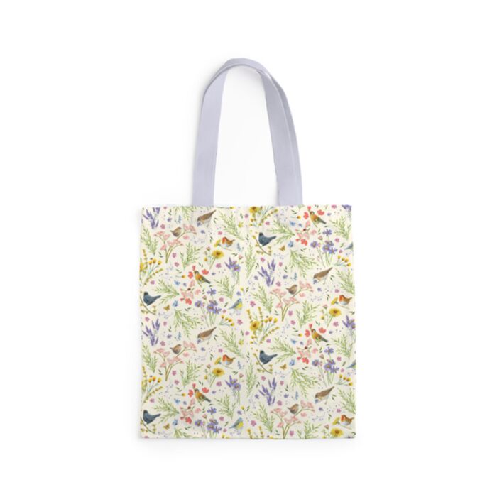 Tote bag réutilisable - Jan Pashley Ailes & Fleurs Sauvages 
