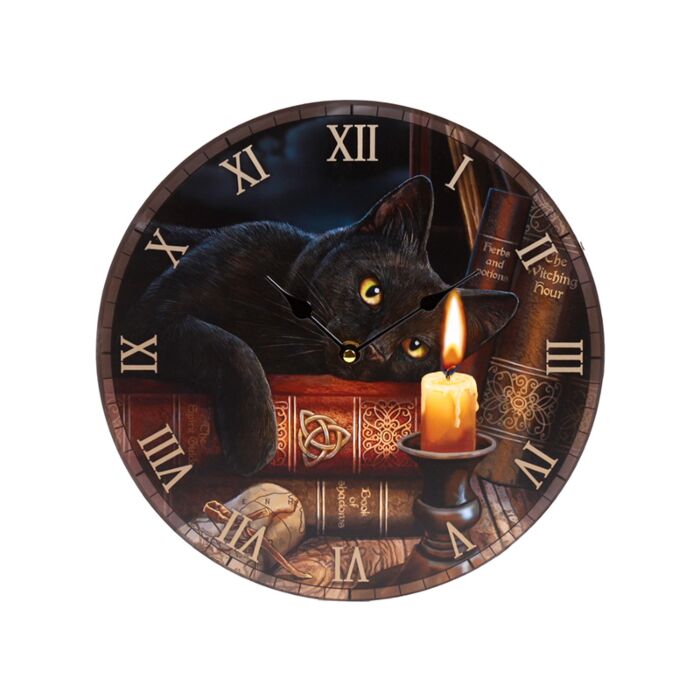 Horloge Lisa Parker - Chat de Minuit