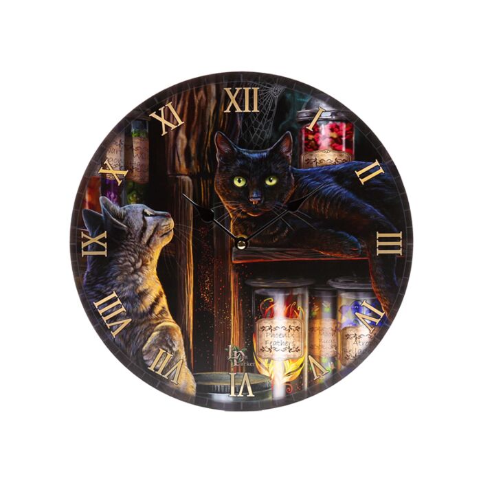 Horloge Lisa Parker - Chats de la Boutique Magique