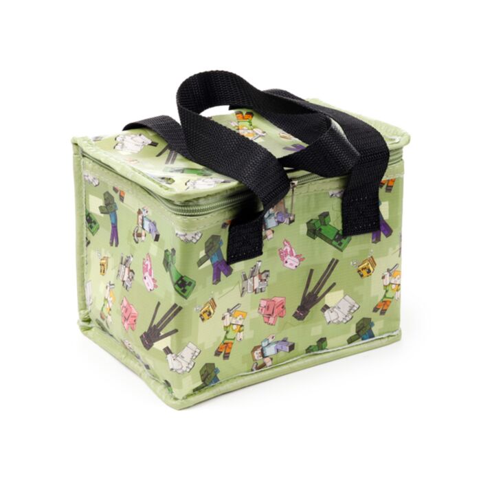Sac Repas Isotherme en Plastique Recyclé RPET - Personnages Minecraft