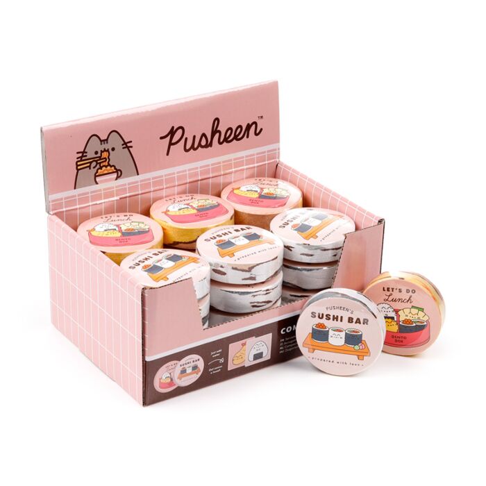 Serviette de Voyage Compressée - Pusheen le Chat Sushi Club 