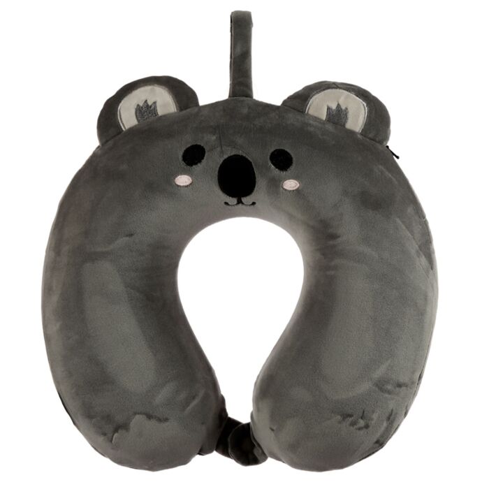 Coussin de Voyage Relaxeazzz Peluché Mémoire de Forme - Koala