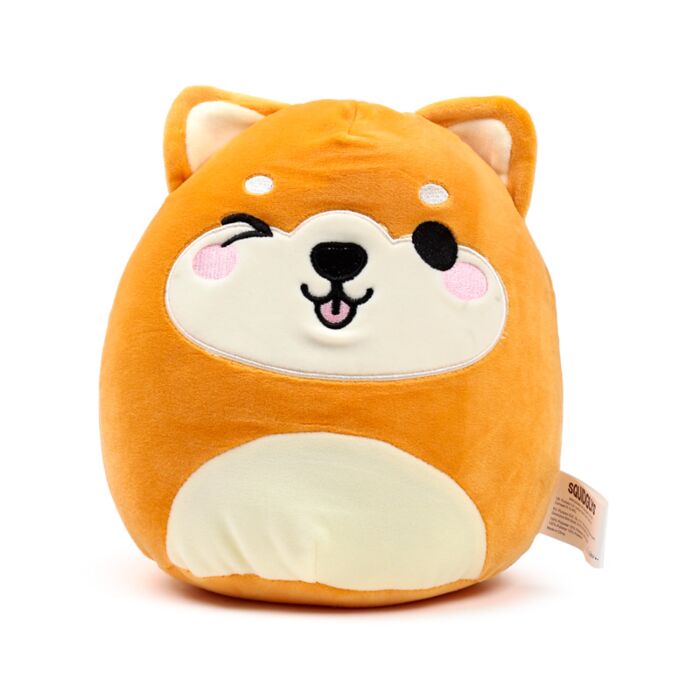Peluche Squidglys Adoramals - Shuggs, le Chien Shiba Inu