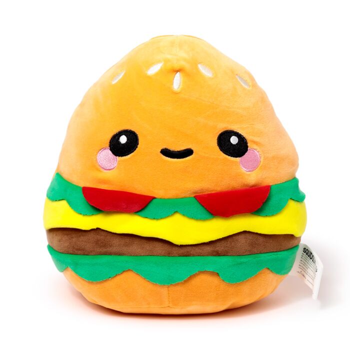 Peluche Squidglys - Foodiemals Hammy le Burger
