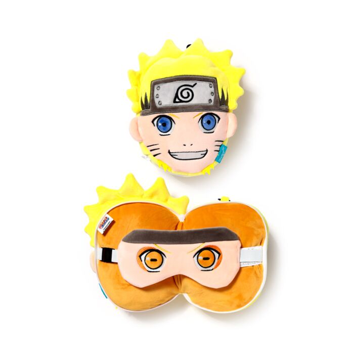 Relaxeazzz Naruto Coussin de voyage 2 en 1 