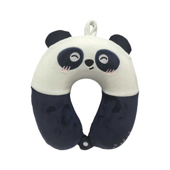 Coussin de Voyage Relaxeazzz Peluché Mémoire de Forme - Banjo le Panda
