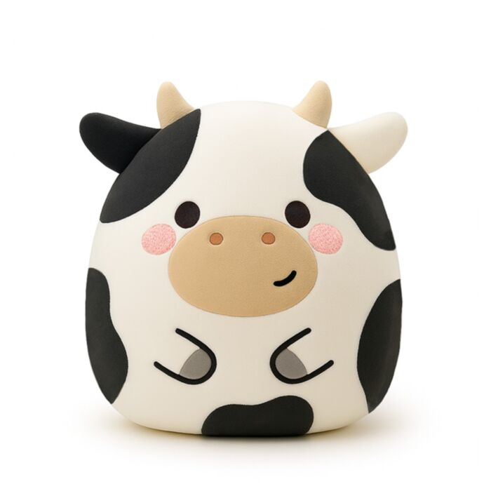 Peluche Squidglys - Vache Adoramals