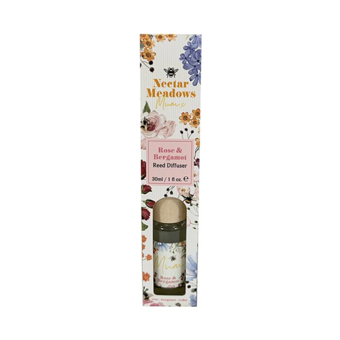 Diffuseur par capilarité 30ml Rose & Bergamote - Nectar Meadow