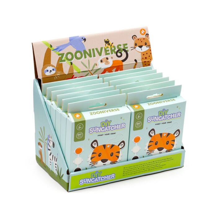 Capteur de Soleil DIY à peindre - Zooniverse Tigre