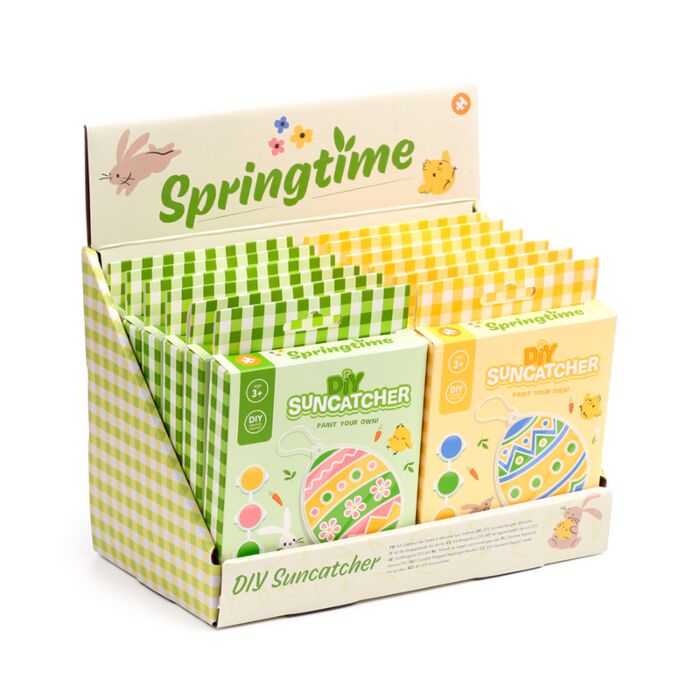 Capteur de Soleil DIY à peindre - Springtime Easter Printemps