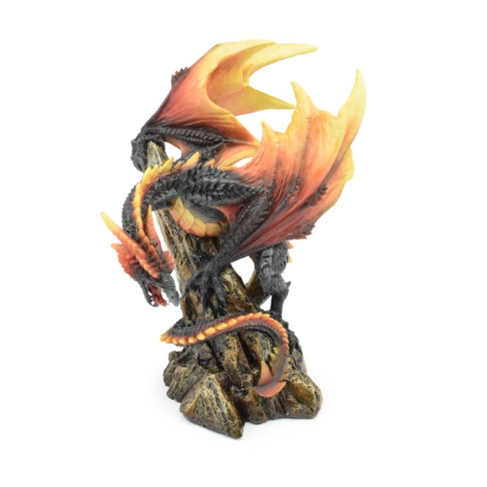 Dragon de Feu sur Rocher - Dark Legends 