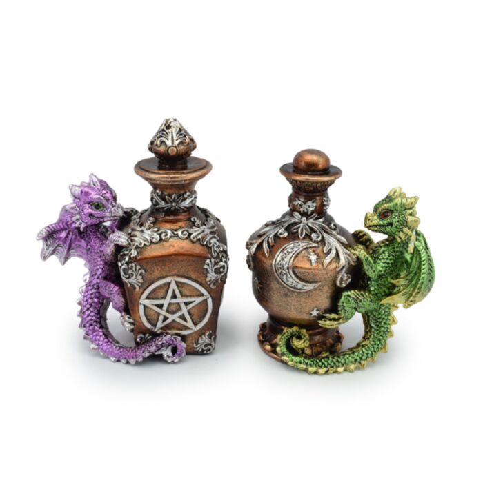 Bébé Dragon avec Potion magique - Elements
