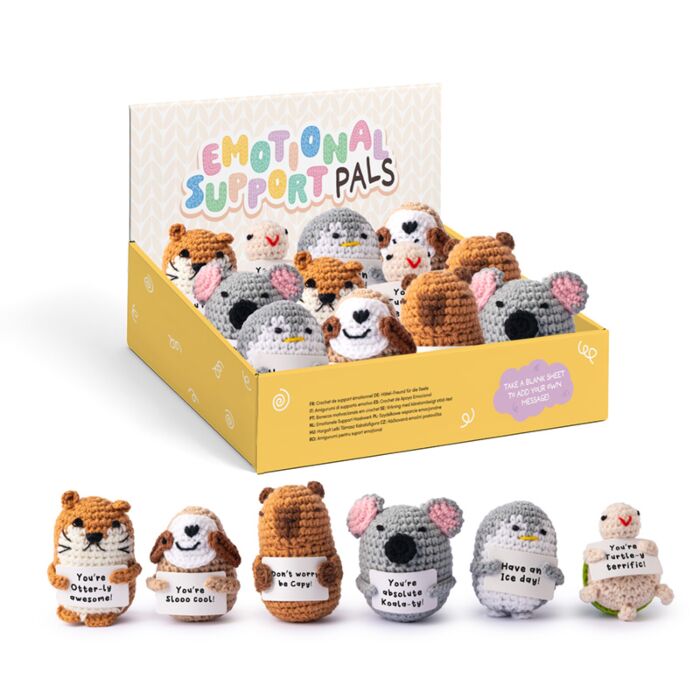 Animaux en crochet Soutien Emotionnel Mix 1