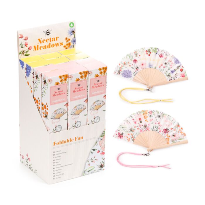 Éventail pliable - Nectar Meadows 