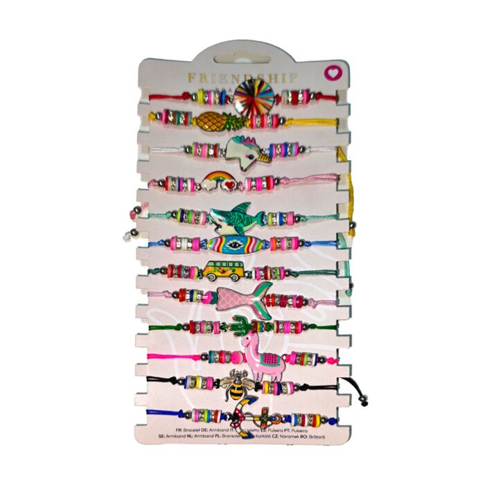 Bracelets - Charmes de plage & personnages fantaisie