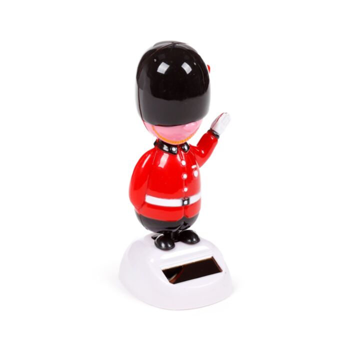 Figurine solaire - Soldat de la Garde Royale Britannique