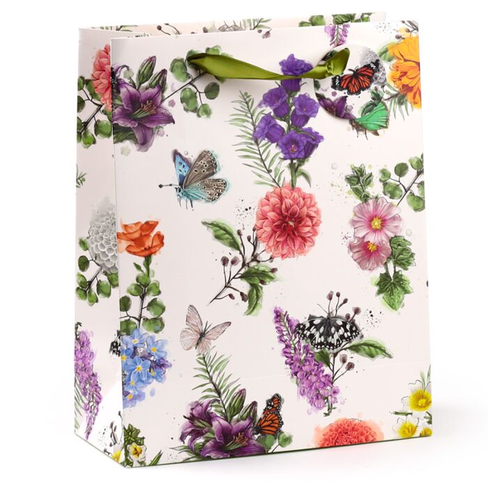 Sac Cadeau - Butterfly Meadows (Grand) 