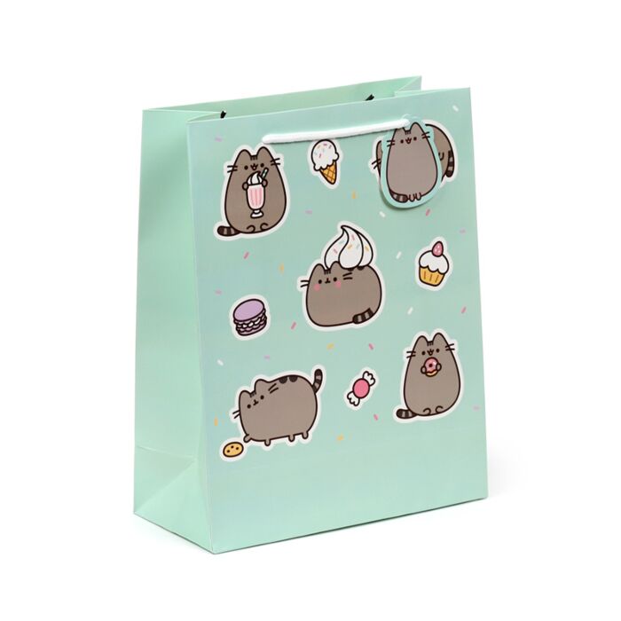 Sac Cadeau - Pusheen le Chat Cœur (Grand)