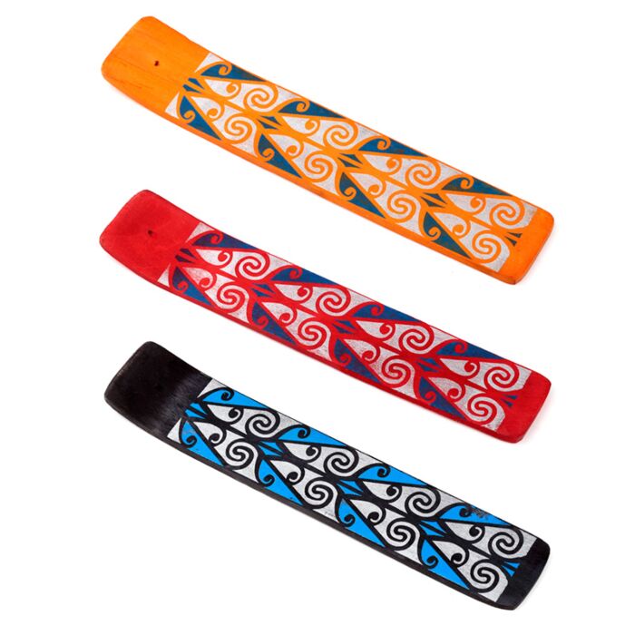 Porte-encens Attrape-cendre en Bois de Manguier - Tribale 