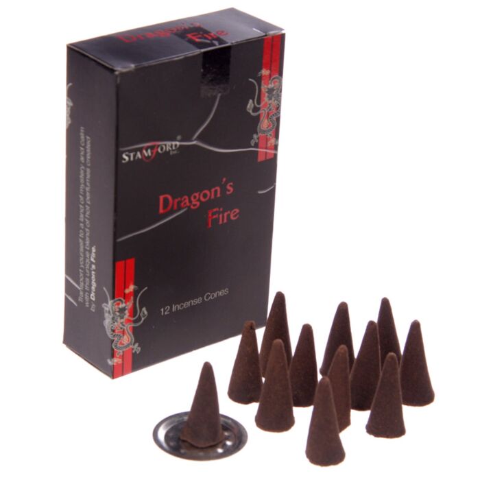 Cônes d' Encens Stamford Black - Feux de Dragons 37180