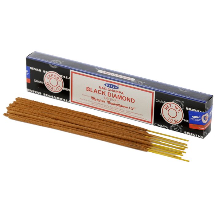 Bâtons d'Encens Nag Champa Satya - Diamant Noir 01346