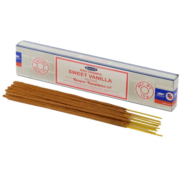 Bâtons d'Encens Nag Champa Satya - Vanille Bourbon 01365