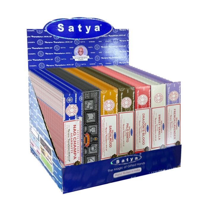Bâtons d'Encens mélangés Satya Nag Champa 