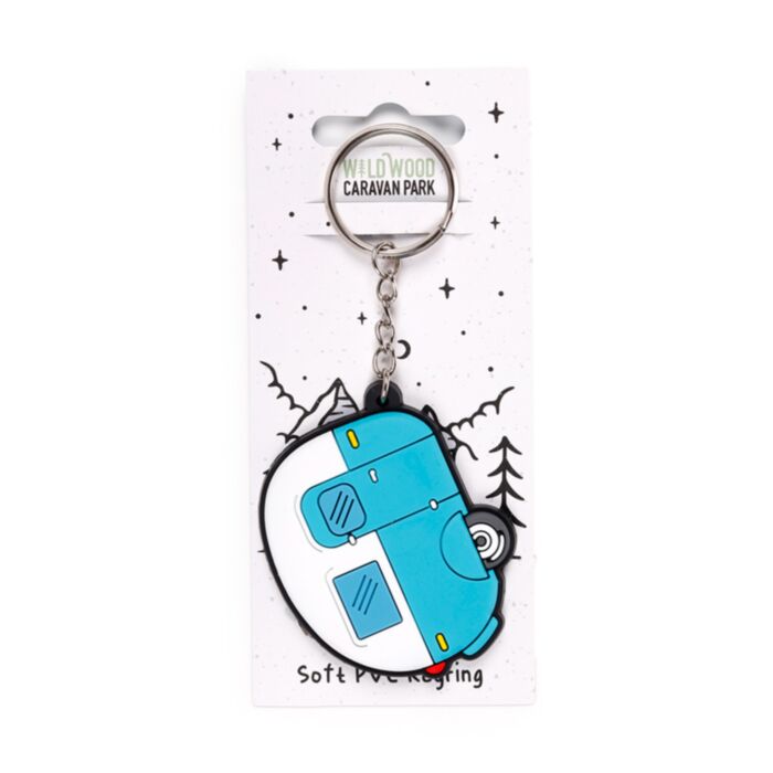 Porte-clé PVC - Camping Vacances en Caravane