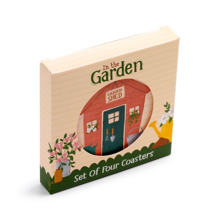 Lot de 4 Dessous de Verre Jardin - In the Garden 