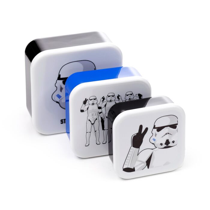Lot de 3 Boîte Repas The Original Stormtrooper M/L/XL