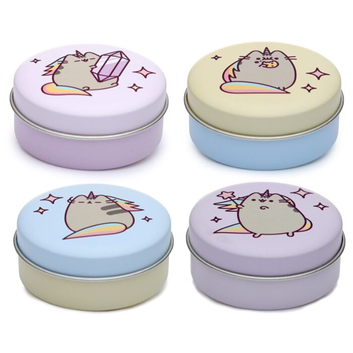 Baume à Lèvres dans Boite en Etain Pusheen Pusheenicorn - Chat Licorne