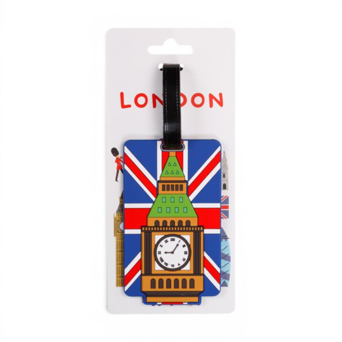 Etiquette de Bagage London Icons - Big Ben Londres Angleterre 