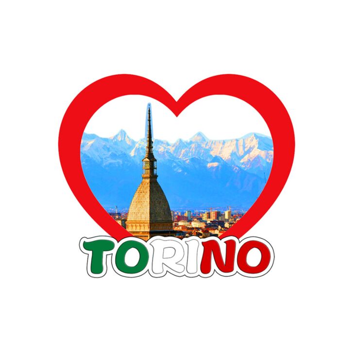 Aimant Souvenir 3D - Turin Mole